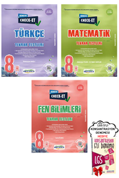 Okyanus Yayınları - 8. Sınıf LGS Check-Et Türkçe Matematik Fen Bilimleri Tekrar Testleri Okyanus Yayınları - Hediyeli