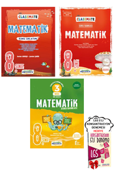 Okyanus Yayınları - 8. Sınıf LGS Classmate ve 3 Nesil Matematik Konu Anlatımı Soru Bankası Seti Okyanus - Hediyeli