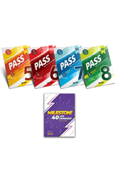 Team Elt Publishing - 8. Sınıf LGS İngilizce Pass 5-6-7-8 Yeni Nesil Deneme Sınavı Seti ve Milestone 40'lı Deneme Team ELT