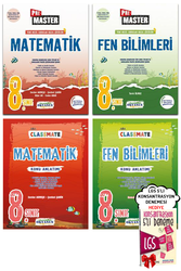 Okyanus Yayınları - 8. Sınıf LGS Pre Master ve CM Matematik Fen Bilimleri Soru Bankası Seti Okyanus Yayınları - Hediyeli