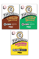 Ankara Yayıncılık - 8. Sınıf LGS Sosyal Bilgiler İngilizce Din Kültürü Kazandıran Soru Bankası Seti Ankara Yayıncılık