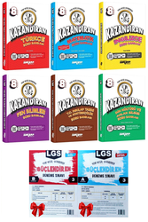 Ankara Yayıncılık - 8. Sınıf LGS Tüm Dersler Kazandıran Hediyeli Soru Bankası Seti 6 Kitap Ankara Yayıncılık