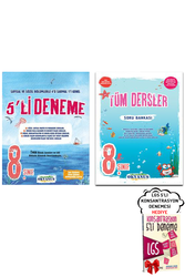 Okyanus Yayınları - 8. Sınıf LGS Tüm Dersler Soru Bankası ve 5'li Deneme Seti Okyanus Yayınları - Hediyeli