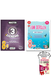 Okyanus Yayınları - 8. Sınıf LGS Tüm Dersler Soru Bankası ve Master 3 Deneme Seti Okyanus Yayınları - Hediyeli