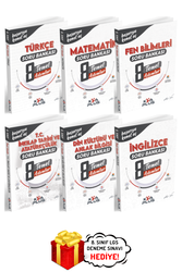 Koray Varol Yayınları - 8. Sınıf LGS Tüm Dersler Temel Adımlar Soru Bankası Seti Koray Varol Yayınları KVA Plus