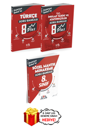 Koray Varol Yayınları - 8. Sınıf LGS Türkçe İnkılap Tarihi Plus Soru Bankası ve Türkçe Sözel Mantık Muhakeme Koray Varol