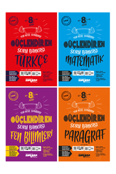 Ankara Yayıncılık - 8. Sınıf LGS Türkçe Matematik Fen Bilimleri Paragraf Güçlendiren Soru Bankası Seti Ankara Yayıncılık