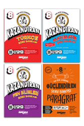 Ankara Yayıncılık - 8. Sınıf LGS Türkçe Matematik Fen Bilimleri Paragraf Kazandıran Soru Bankası Seti Ankara Yayıncılık