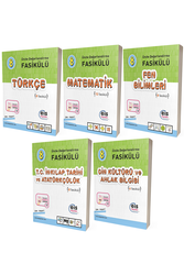 Eis Yayınları - 8. Sınıf LGS Türkçe Matematik Fen İnkılap Din Kültürü Ünite Değerlendirme Fasikülü Eis Yayınları