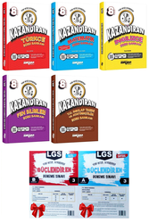 Ankara Yayıncılık - 8. Sınıf LGS Türkçe Matematik Fen İnkılap İngilizce Kazandıran Hediyeli Soru Bank Ankara Yayıncılık