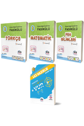 Eis Yayınları - 8. Sınıf LGS Türkçe Matematik Fen Ünite Değerlendirme Fasikülü Seti 9+3 Kamp Kitabı Eis Yayınları