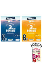 Okyanus Yayınları - 8. Sınıf LGS Update 1. ve 2. Dönem 3'lü Genel Deneme Seti Okyanus Yayınları - Hediyeli