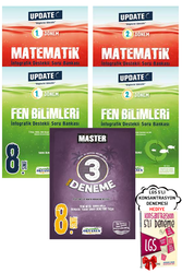Okyanus Yayınları - 8. Sınıf LGS Update 1. ve 2. Dönem Matematik Fen Soru B. ve 3'lü Deneme Okyanus Yayınları - Hediyeli