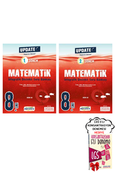 Okyanus Yayınları - 8. Sınıf LGS Update 1. ve 2. Dönem Matematik Soru Bankası Okyanus Yayınları - Hediyeli