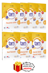 Hiper Zeka Yayınları - 8. Sınıf TAM Fen Bilimleri 1-2-3-4-5-6 -7 Fasikül Seti Hiper Zeka