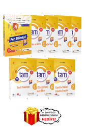 Hiper Zeka Yayınları - 8. Sınıf TAM Fen Bilimleri 1-2-3-4-5-6-7 Fasikül ve Hiper Fen Bilimleri KA-SB Seti Hiper Zeka