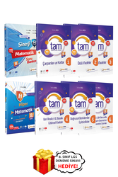 Hiper Zeka Yayınları - 8. Sınıf TAM Matematik 1-2-3-4-5-6 Fasikül Hiper ve Sinerji Matematik KA-SB Seti Hiper Zeka