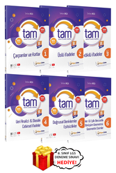 Hiper Zeka Yayınları - 8. Sınıf TAM Matematik 1-2-3-4-5-6 Fasikül Seti Hiper Zeka