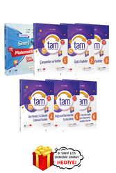 Hiper Zeka Yayınları - 8. Sınıf TAM Matematik 1-2-3-4-5-6 Fasikül ve Sinerji Matematik Soru Bankası Seti Hiper Zeka