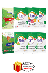 Hiper Zeka Yayınları - 8. Sınıf TAM Türkçe 1-2-3-4-5-6 Fasikül Hiper ve Sinerji Türkçe KA Soru Bankası Seti Hiper Zeka