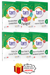 Hiper Zeka Yayınları - 8. Sınıf TAM Türkçe 1-2-3-4-5-6 Fasikül Seti Hiper Zeka