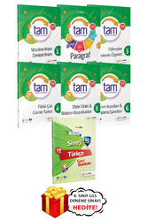 Hiper Zeka Yayınları - 8. Sınıf TAM Türkçe 1-2-3-4-5-6 Fasikül ve Sinerji Türkçe Soru Bankası Seti Hiper Zeka