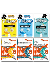 Günay Yayınları - 8. Sınıf Türkçe Matematik Fen 6'lı Haftalık Denemeler Etkinlikli Soru Bankası Seti Günay Yayınları