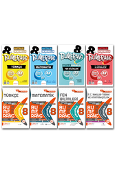 Günay Yayınları - 8. Sınıf Türkçe Matematik Fen İnkılap 8li Haftalık Denemeler Etkinlikli Soru Bankası Günay Yayınları