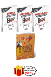 Koray Varol Yayınları - 8.Sınıf LGS Türkçe Matematik Fen Temel Soru Bankası ve Tüm Dersler Deneme Seti Koray Varol Yayınları