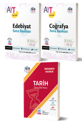 Eis Yayınları - AYT Edebiyat Tarih Coğrafya Soru Bankası Sözel Seti Eis Yayınları