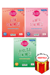 Okyanus Yayınları - AYT Fizik Kimya Biyoloji 30'lu Deneme Fen Bilimleri Seti Okyanus Yayınları