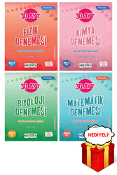 Okyanus Yayınları - AYT Fizik Kimya Biyoloji Matematik 30'lu Deneme Sayısal Seti Okyanus Yayınları