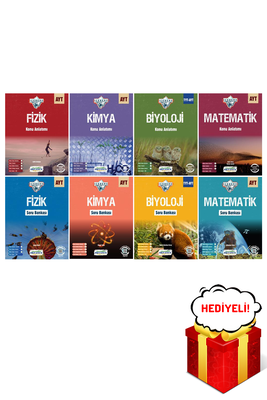 AYT Fizik Kimya Biyoloji Matematik İceberg Konu Anlatım Seti Okyanus Yayınları