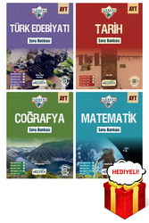 Okyanus Yayınları - AYT Matematik Edebiyat Tarih Coğrafya Soru Bankası Eşit Ağırlık Seti Okyanus Yayınları