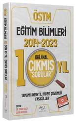 CBA Yayınları - CBA Yayınları KPSS Eğitim Bilimleri 2014-2023 Orijinal Son 10 Yıl Çıkmış Sorular Video Çözümlü CBA Yayınları