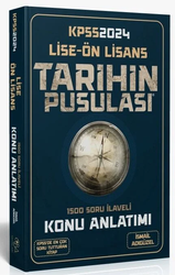 CBA Yayınları - CBA Yayınları 2024 KPSS Lise Ön Lisans Tarihin Pusulası Konu Anlatımı - İsmail Adıgüzel CBA Yayınları