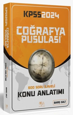 CBA Yayınları KPSS Coğrafya Pusulası Konu Anlatımlı - Barış Salt CBA Yayınları