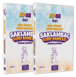 CBA Yayınları - CBA Yayınları ÖABT Okul Öncesi Öğretmenliği Saklambaç Soru Bankası Set - Ahmet Çam CBA Yayınları