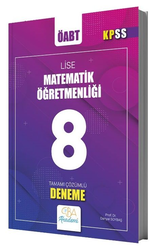 CBA Yayınları - CBA Yayınları ÖABT Lise Matematik Öğretmenliği 8 Deneme Çözümlü - Danyal Soybaş CBA Yayınları
