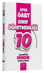 CBA Yayınları - CBA Yayınları ÖABT Sınıf Öğretmenliği Alan Eğitimi 10 Deneme Çözümlü CBA Yayınları