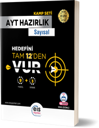 Eis Yayınları AYT Kamp Kitabı 9 Fasikül +3 AYT Denemesi (EA-Söz)