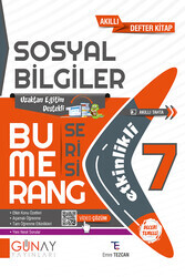Günay Yayınları 7. Sınıf Bumerang Sosyal Bilgiler Defter Kitap - Thumbnail