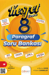 Günay Yayınları 8. Sınıf Keşfet Paragraf Soru Bankası - Thumbnail