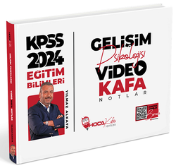 Hoca Kafası Yayınları - Hoca Kafası 2024 KPSS Eğitim Bilimleri Gelişim Psikolojisi Video Kafa Notlar - Yılmaz Alkaya Hoca Kafası Yayınları