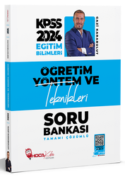 Hoca Kafası Yayınları - Hoca Kafası 2024 KPSS Eğitim Bilimleri Öğretim Yöntem ve Teknikleri Soru Bankası Çözümlü - Gazi Karabulut Hoca Kafası Yayınları