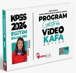 Hoca Kafası Yayınları - Hoca Kafası 2024 KPSS Eğitim Bilimleri Program Geliştirme, Sınıf, Öğretim, Materyal Video Kafa Notlar - Fatma Yaman Şirin Hoca Kafası Yayınları