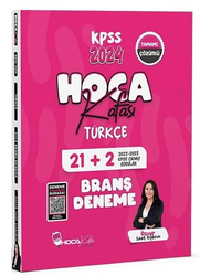 Hoca Kafası Yayınları - Hoca Kafası 2024 KPSS Türkçe 21+2 Deneme Video Çözümlü - Öznur Saat Yıldırım Hoca Kafası Yayınları