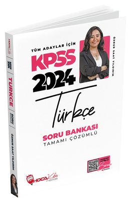 Hoca Kafası 2024 KPSS Türkçe Soru Bankası Çözümlü - Öznur Saat Yıldırım Hoca Kafası Yayınları
