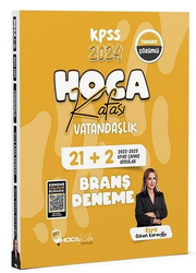 Hoca Kafası Yayınları - Hoca Kafası 2024 KPSS Vatandaşlık 21+2 Deneme Çözümlü - Esra Özkan Karaoğlu Hoca Kafası Yayınları