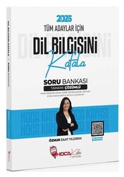 Hoca Kafası Yayınları - Hoca Kafası 2025 KPSS TYT Dil Bilgisini Kafala Soru Bankası Çözümlü - Öznur Saat Yıldırım Hoca Kafası Yayınları